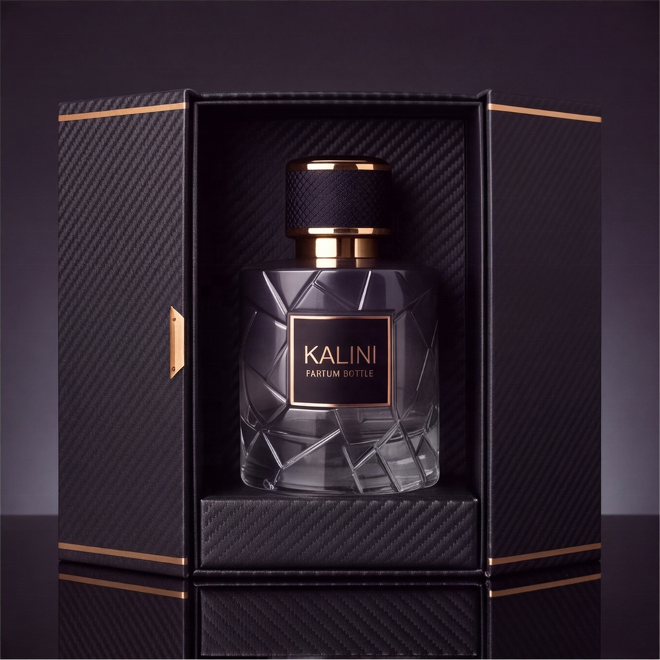 Bulk 50ml Empty Glass Cologne Container Stylish Perfume Bottle With Box ...