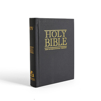 Bible personnalisée de haute qualité, couleurs vives, couverture rigide, impression offset, plastification filmée, logo personnalisé