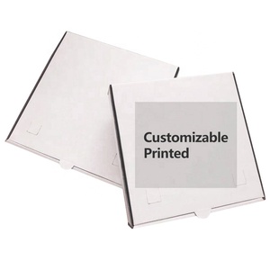 Best Sale Disposable Cheap 6" 8" 10" 12" 14" 16" 18" 20" Pizza Box All Size Custom Printed Black/White/Brown