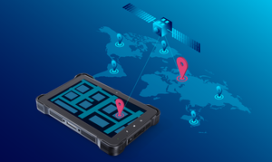 10.1 inch 1000 nits IP67 GPS navigation 4 gam MIL-STD-810G nhúng máy tính Android khó khăn MDT cho xe tải Hạm Đội Quản Lý Kho - Product Image 5