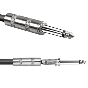 Cable de Audio Mono TS de 6.35MM, Conector Macho a Macho para Guitarra, Altavoz, Piano, Múltiples Longitudes: 1M, 2M, 3M, 5M, 8M, 10M, 12M, 15M, 20M - Product Image 4