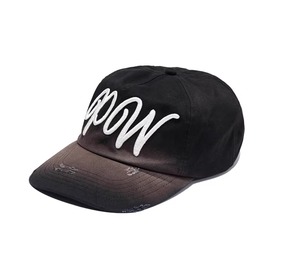 Casquette de baseball vintage brodée Wangsheng <span class=keywords><strong>PW</strong></span> en jean respirant, imperméable, délavé, effet dégradé, avec boucle métallique en forme de dôme (lot de 5) - Product Image 1