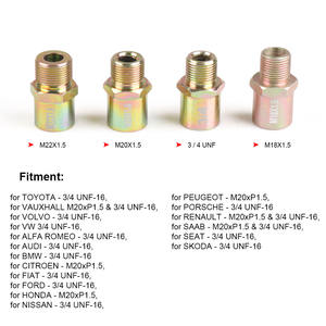 อะแดปเตอร์เกจวัดน้ำมันอเนกประสงค์สำหรับรถยนต์ ขายดี ใช้ได้กับรถยนต์ทั่วโลก สำหรับการวัดอุณหภูมิและแรงดันน้ำมัน - Product Image 5