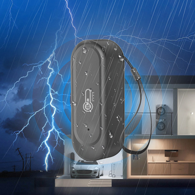 Smart Home Devices WIFI IP65 Water-proof Outdoor Temperature and Humidity Sensor Water-proof Temperature and Humidity Monitor