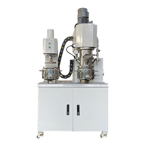 Mélangeur planétaire de laboratoire à double arbre 150kg pour mastic en mousse de silicone - Product Image 3