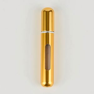 Luxury <b>5Ml</b> Empty Refillable Aluminum Custom Color Mist Spray <b>Perfume</b> Atomizer <b>Bottle</b> for Personal Care With Custom Logo - Product Image 1