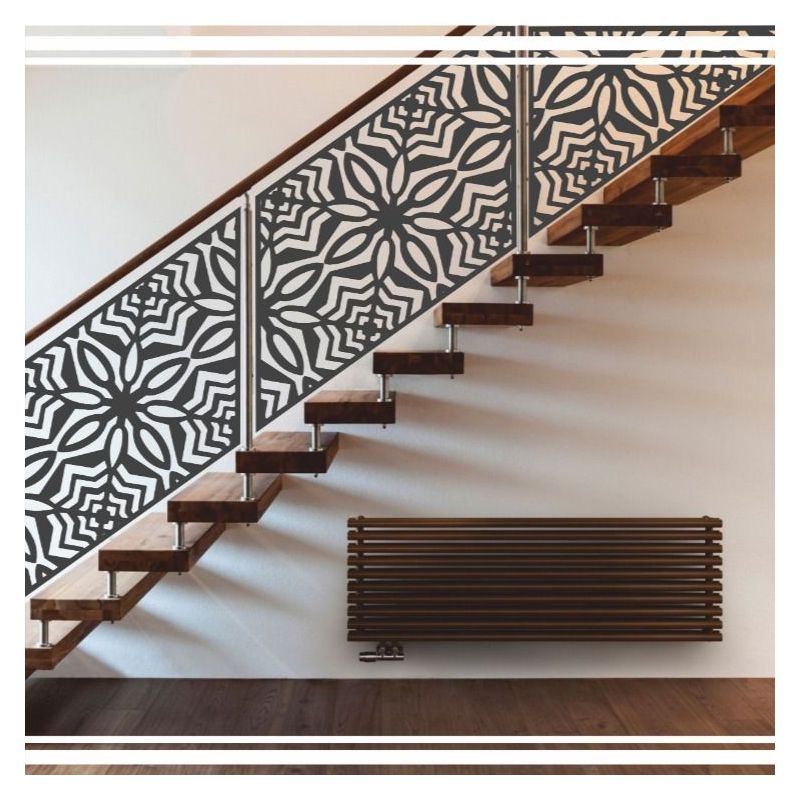 How to Choose Metal Railing Laser Cut Panel Insert Slanted Branches Design
