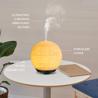 Diffuseur électronique en pierre céramique d'huiles essentielles pour la maison, la chambre à coucher, le bureau et le bureau.