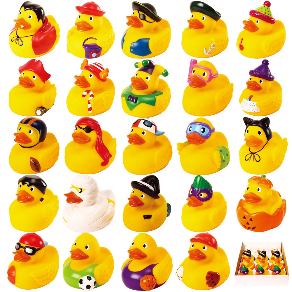 Экологичная игрушка от производителя, мягкая виниловая резиновая игрушка с животными, ПВХ, душевая кабина Ducky, желтая мультяшная игрушка, детская игрушка для ванной комнаты