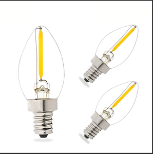 Сменная Светодиодная лампа накаливания C7 с основанием E12 для внутреннего и наружного Рождественского освещения гирлянды украшения IP65 - Product Image 3