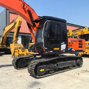 Excavatrice sur chenilles hydraulique d'occasion Hitachi Zaxis200-7 haute performance, état d'origine, pour travaux de construction - Product Image 4