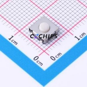TSE005A3526A03 Tactile Switch SMD Switch Round Button 2.6N Vertical Mount 6.55mm - Product Image 1