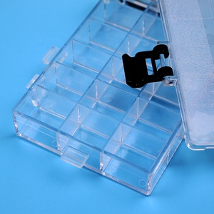 BECOL Offre Spéciale – Boîte de Palette en Plastique Transparente Hermétique à 24 Compartiments, Portable, Vide, pour Peinture Acrylique et <span class=keywords><strong>Aquarelle</strong></span>, Idéale pour Artistes - Product Image 3