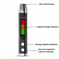 S16 Anti-caché Caméra Détecteur Bug Détecteur RF Signal Finder Dispositif Stylo LED Infrarouge Balayage Micro Cam GPS Tracker Finder