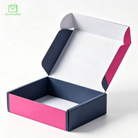 Boîtes rigides en papier enduit écologiques, portables, imperméables, avec logo personnalisé imprimé, doublure en éponge, poignée et gaufrage pour l'électronique