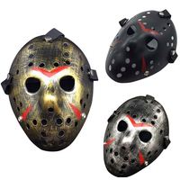 Masque de hockey en PVC réutilisable et écologique, masque intégral pour Halloween, jeux de rôle d'horreur, fêtes costumées, mariages, décorations de Pâques