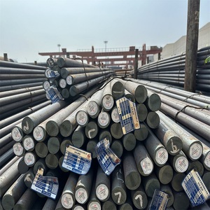 Barres d'acier rondes laminées à chaud conformes aux normes, plusieurs tailles disponibles, billettes solides pour la fabrication métallique générale - Product Image 4