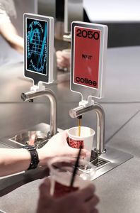 เครื่องชงกาแฟแบบตั้งโต๊ะอเนกประสงค์สำหรับธุรกิจ พร้อมเครื่องทำฟองนมแบบมอเตอร์ในตัว - Product Image 6