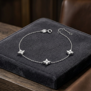 Diamant rond CVD de 0,30 carats cultivé en laboratoire avec bracelet tennis en or blanc 18 carats pour femme, bijoux pour occasions spéciales - Product Image 4