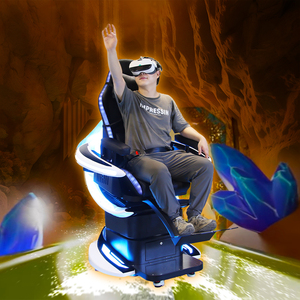 YHY VR Machine fabricant réalité virtuelle 360 montagnes russes Commercial 9D VR cinéma mouvement chaise jeu - Product Image 3