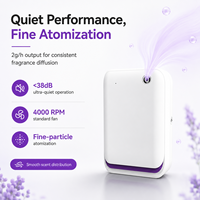 Diffuseur d'huiles essentielles mural élégant de 260ml-sans eau pour la maison, la chambre et le salon