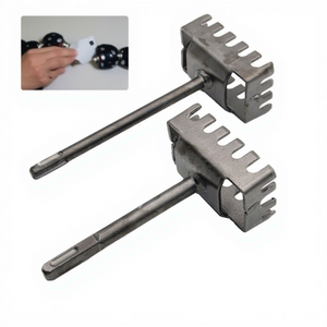 Scie cloche carrée Mr Drill 38 mm à pointe en carbure pour perçage de murs en plâtre, travaux de plomberie et d'électricité avec marteau électrique - Product Image 1