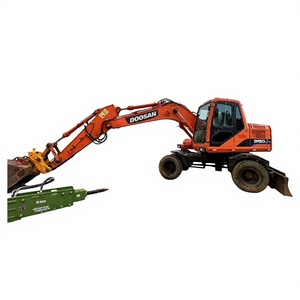 Excavadoras Doosan DX300LC DX260LC DX500LC DX225-9 dx150 DX140 Originales DOOSAN DH150W-7 DH140W-7 DH200 R150W-7 Excavadora de Ruedas - Product Image 1