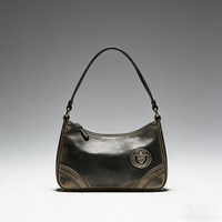 Collection FactoryDirect – Sac Boston Vintage pour Femme en Cuir de Vachette Pleine Fleur Tanné Végétal – Sac Bandoulière en Cuir Luxe Léger