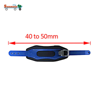 Sangles de chaussures Sunmate personnalisables, couleur réglable, en plastique et acier inoxydable, style libre, boucles amovibles et détachables pour le ski