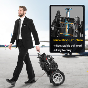 Silla de ruedas de aluminio plegable portátil para discapacitados aprobada por la CE de gran venta - Product Image 5