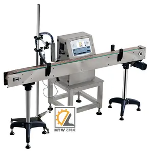 Impresora de inyección de tinta industrial automática, alta velocidad, MTW