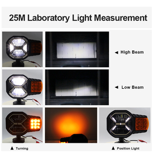 <span class=keywords><strong>Fari</strong></span> Combinati a LED da 60W <span class=keywords><strong>per</strong></span> <span class=keywords><strong>Trattori</strong></span> e Camion, Luci Abbaglianti e Anabbaglianti, Illuminazione <span class=keywords><strong>per</strong></span> Spazzaneve - Product Image 3