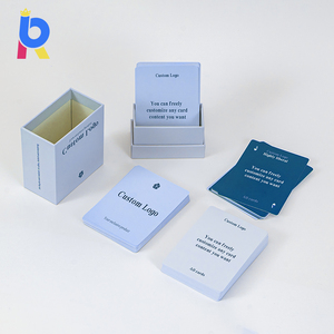 Trẻ Em Tùy Chỉnh Flash Thẻ In Ấn 52 Thẻ Boong Trẻ Em Học Tập Giáo Dục Thẻ Boong - Product Image 4