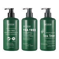 Private Label MOOYAM Ne contient ni sulfate ni parabène pour nettoyer en profondeur la saleté sur le cuir chevelu et les cheveux Shampooing naturel à l'arbre à thé.