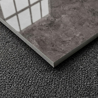 Carrelage intérieur pour sol en marbre marron 60x60, texture marbre café, carreaux de sol en porcelaine polie pour appartement