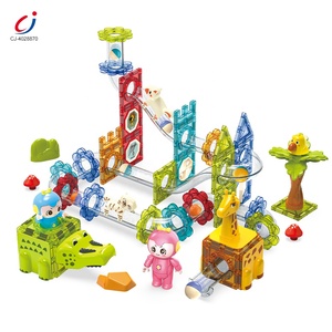 Chengji <span class=keywords><strong>Marble</strong></span> <span class=keywords><strong>run</strong></span> juguete de plástico educativo DIY montaje bloques de construcción magnéticos pista de juguete conjunto niños juguetes <span class=keywords><strong>Marble</strong></span> <span class=keywords><strong>run</strong></span> para la venta - Product Image 1