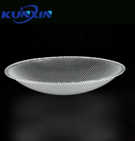 Diffuseur de lumière rond à haute intensité Feuille prismatique en polycarbonate Feuille de diffuseur d'abat-jour