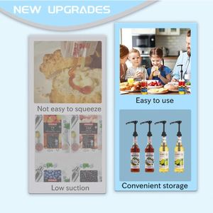 SY Coffee Syrup <b>Pump</b> <b>Bottle</b> with <b>Pump</b> Dispenser Hot Selling 1000ml Transparent Plastic 28mm - Product Image 5