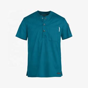 カスタマイズされた高スパンデックス弾性外科用スクラブセット医師看護師ユニフォーム美容室獣医用カスタムロゴ - Product Image 4