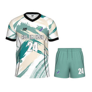 เสื้อฟุตบอลทีมฟุตบอลเสื้อฟุตบอลระบายอากาศได้ดีออกแบบตามต้องการ - Product Image 4