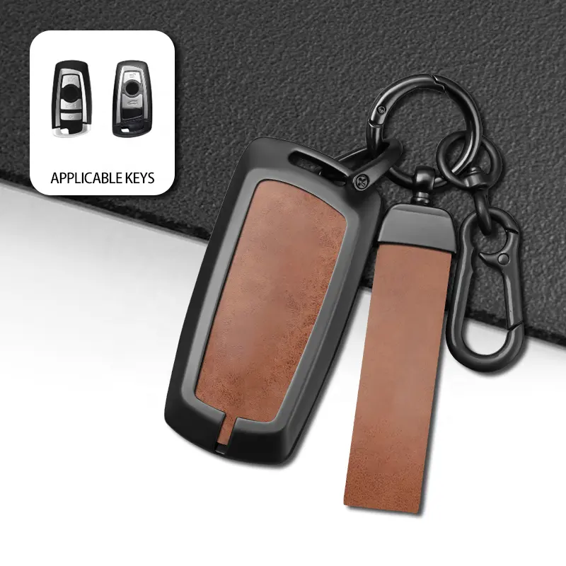 Hot Seller Zinc Alloy leather Car Key Case For Bmw 1 3 5 7 Series X1 X3 X4 X5 F10 F15 F16 F20 F30 F18 F25 M3 M4 E34 Accessories
