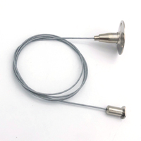Kit de fils de suspension réglables de 2m Fil de suspension de miroir robuste de 1.5mm