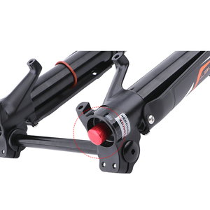 Dnm USD-6S Tuyết Xe Đạp Đôi Vai Giảm Xóc Ngược Phía Trước Ngã Ba 26 27.5 Chất Béo Ngã Ba Giảm Xóc Điều Chỉnh Chất Béo Xe Đạp Ngã Ba - Product Image 6