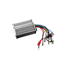 Contrôleur en aluminium sans balais intelligent 48V/500W pour voitures électriques et vélos électriques, vitesse réglable, freinage régénératif, écran LCD