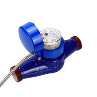 Ala rotativa horizontal R100 RS485, medidor de agua de 2, Protocolo MODBUS, medidor de agua fotoeléctrico, control de válvula, control sin válvula, 1, 2, 2, 1, 2, 2, 1, 2