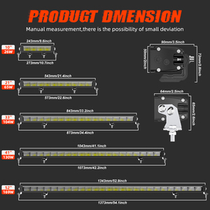 Led Bar với vị trí ánh sáng LED đoạn đường nối ljusramp off road offroad emark ECE R112 DRL LED thanh ánh sáng cho Hilux Defender - Product Image 6