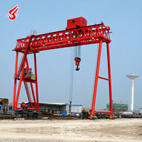Pont roulant à double poutre sur rail MG Type 20 30 50 80 100 200 400 tonnes avec système anti-oscillation, grue industrielle robuste CE ISO