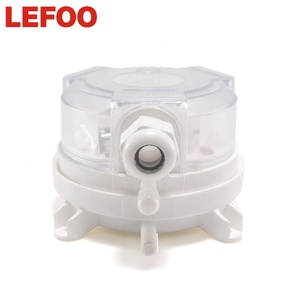 LEFOO Công Tắc Áp Suất Chênh Lệch Không Khí HVAC Công Tắc Ngắt Áp Suất Điều Chỉnh Được Cho Máy Nén Khí - Product Image 2