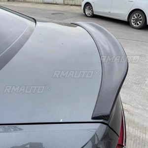 Alerón Trasero de Fibra de Carbono para AUDI A5 S5 RS5 B9 Coupé 4 Puertas, Alerón de Maletero 2016-2023, FRP, Carbono Forjado - Product Image 5