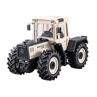 Nouveau Tracteur Agricole RC en Alliage Moulé sous Pression à l'Échelle 1/24, 10 Canaux, avec Chargeur, Prêt à l'Emploi, Intérieur/Extérieur, SJY-6615H, Licence Officielle 2026